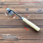 Multi - Purpose Garden Weeding & Raking Tool — Easy Soil Loosening - soilcommander