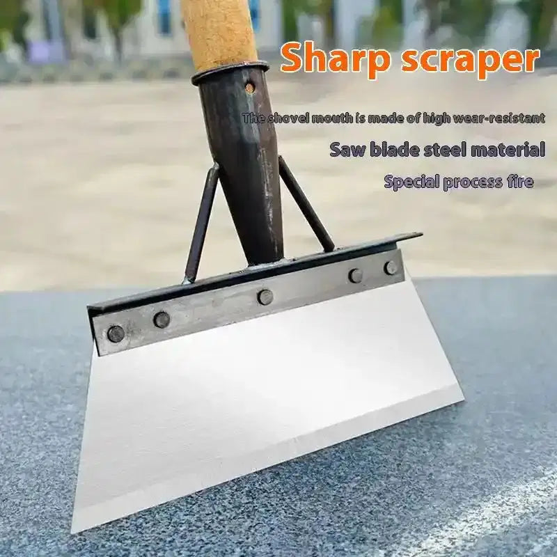 Multifunctional Garden Shovel Weed Cleaner and Soil Cutter with Strong Steel Blade - soilcommander