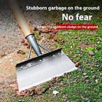 Multifunctional Garden Shovel Weed Cleaner and Soil Cutter with Strong Steel Blade - soilcommander