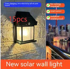 Outdoor Solar Waterproof Tungsten Induction Garden Wall Lamp - soilcommander