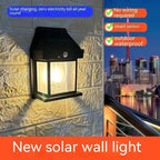 Outdoor Solar Waterproof Tungsten Induction Garden Wall Lamp - soilcommander