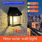 Outdoor Solar Waterproof Tungsten Induction Garden Wall Lamp - soilcommander