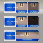Outdoor Solar Waterproof Tungsten Induction Garden Wall Lamp - soilcommander