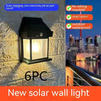 Outdoor Solar Waterproof Tungsten Induction Garden Wall Lamp - soilcommander