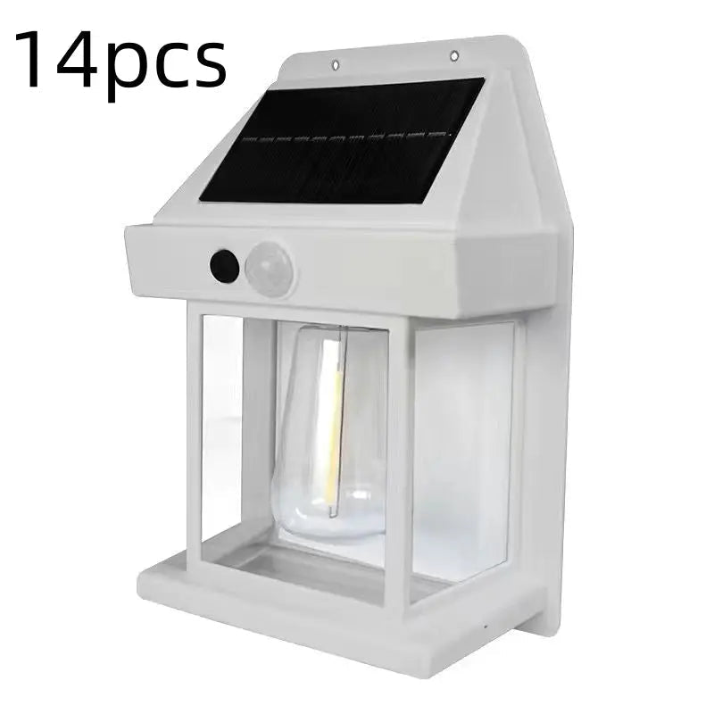 Outdoor Solar Waterproof Tungsten Induction Garden Wall Lamp - soilcommander