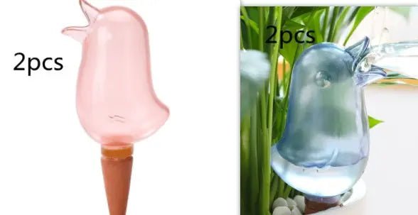 Potted Plant Waterers Spike for Houseplant Garden Automatic Watering Tool Cute Birds Indoor Drip Irrigation Watering System Kit - soilcommander