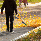 Powerful 2 - Speed Cordless Electric Leaf Blower with Dual Batteries and Charger - soilcommander
