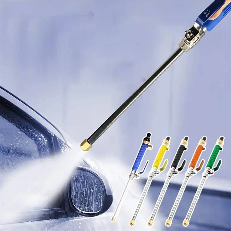 Powerful High - Pressure Water Sprayer With Adjustable Hose Nozzle - soilcommander