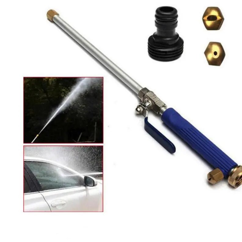 Powerful High - Pressure Water Sprayer With Adjustable Hose Nozzle - soilcommander