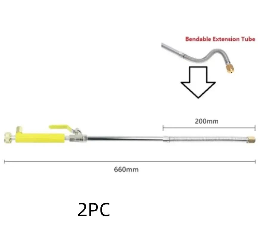 Powerful High - Pressure Water Sprayer With Adjustable Hose Nozzle - soilcommander