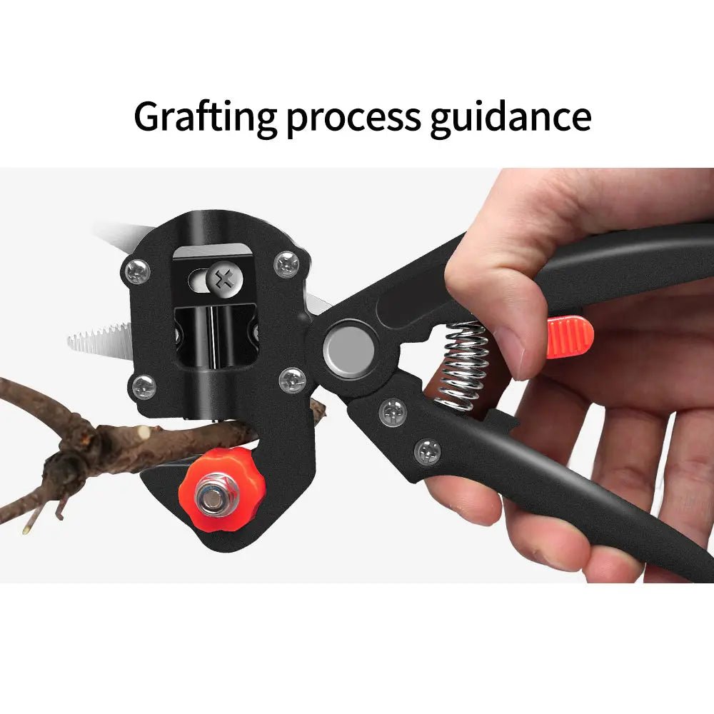 Precision Garden Grafting Pruning Shears for Fruit Tree Seedlings - soilcommander