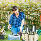 Premium 13 - Piece Heavy - Duty Aluminum Alloy Gardening Tool Set With Bag - soilcommander