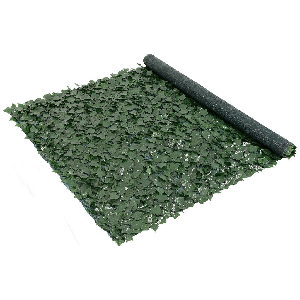 Premium Artificial Ivy Privacy Fence Panel - 1.5m x 2.5m - soilcommander