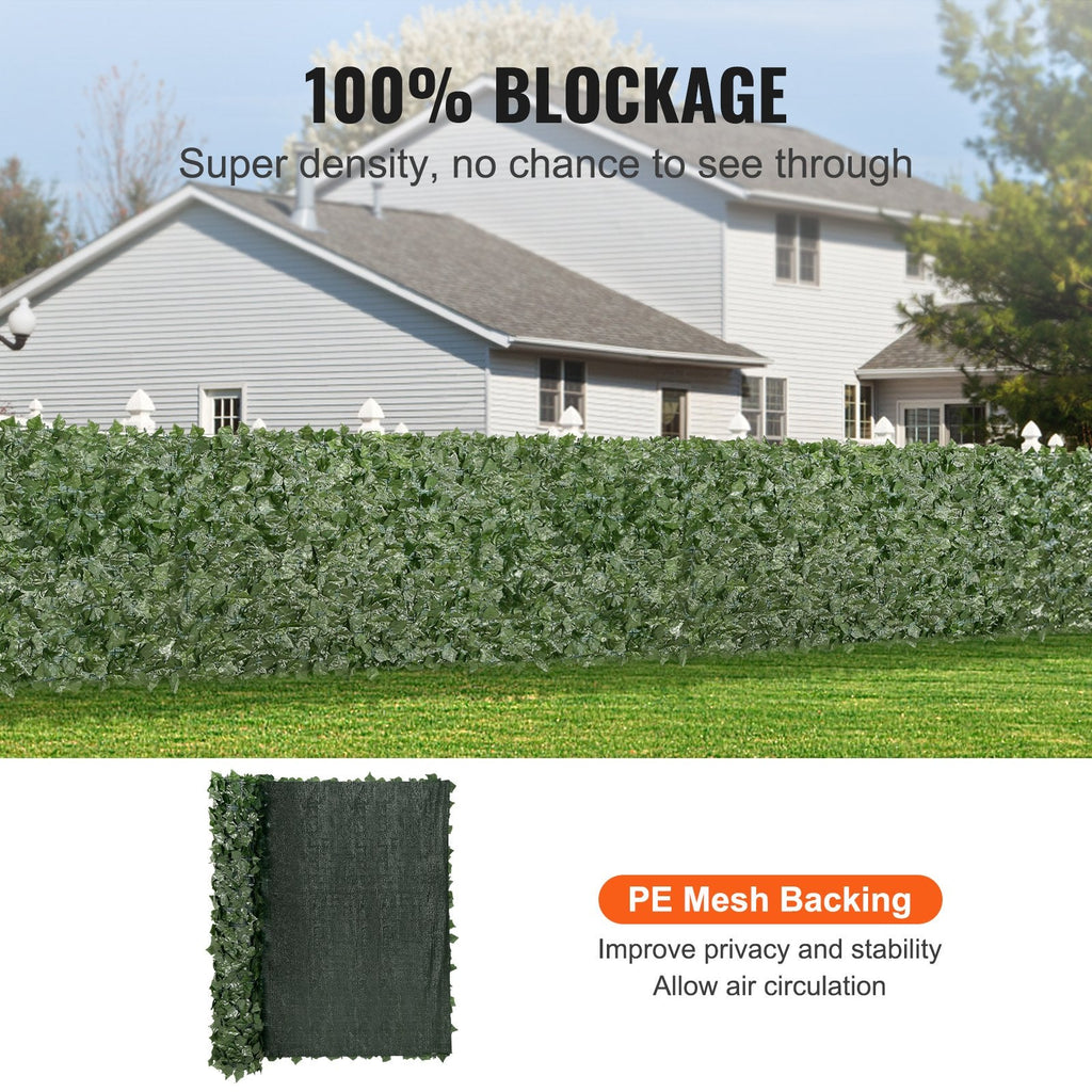Premium Artificial Ivy Privacy Fence Panel - 1.5m x 2.5m - soilcommander