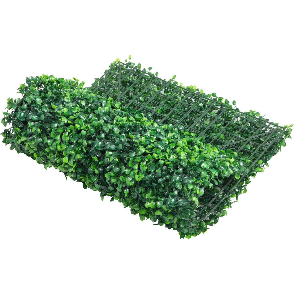 Premium UV Resistant Boxwood Hedge Panels 24 Pack 64 Sq Ft - soilcommander