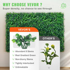 Premium UV Resistant Boxwood Hedge Panels 24 Pack 64 Sq Ft - soilcommander