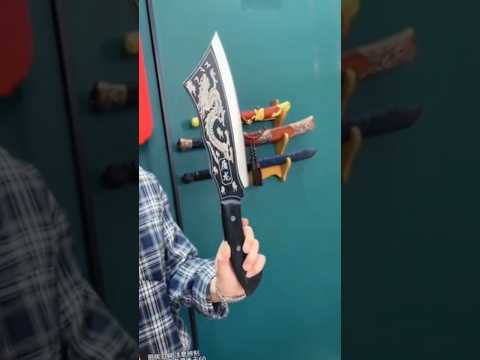 Dragon Forged Steel Machete Sickle & Brush Cutter