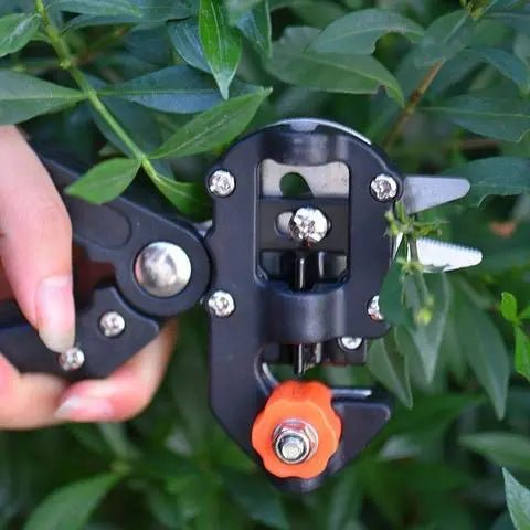 Professional 2 - in - 1 Garden Grafting Tool and Fruit Tree & Pruning Shears - soilcommander
