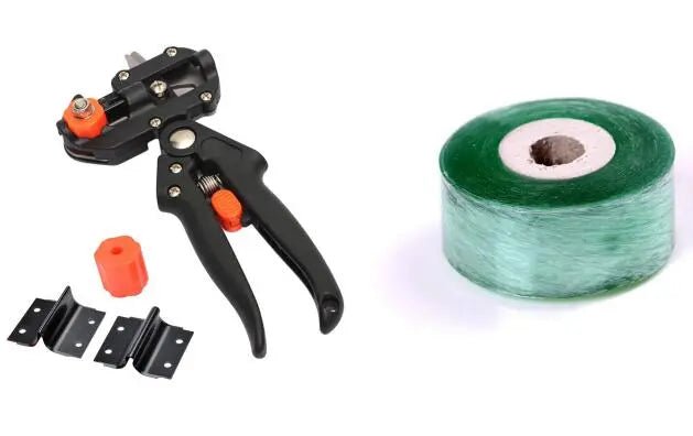 Professional 2 - in - 1 Garden Grafting Tool and Fruit Tree & Pruning Shears - soilcommander