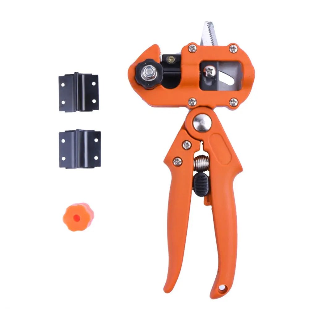 Professional 2 - in - 1 Garden Grafting Tool and Fruit Tree & Pruning Shears - soilcommander