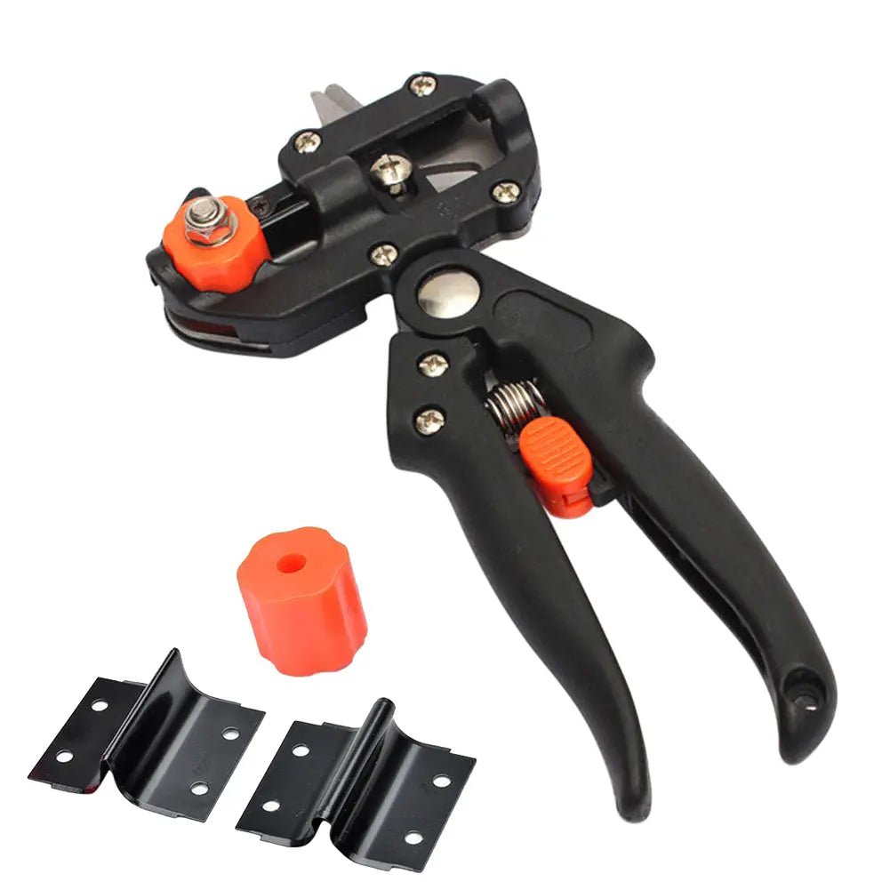 Professional 2 - in - 1 Garden Grafting Tool and Fruit Tree & Pruning Shears - soilcommander