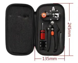 Professional 2 - in - 1 Garden Grafting Tool and Fruit Tree & Pruning Shears - soilcommander