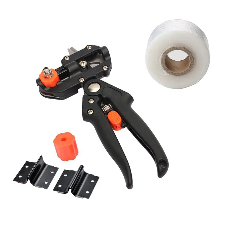 Professional 2 - in - 1 Garden Grafting Tool and Fruit Tree & Pruning Shears - soilcommander