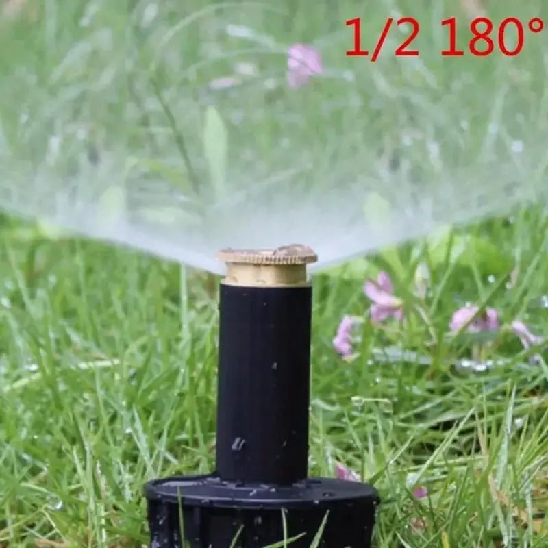 Pure Copper Buried Automatic Retractable Sprinkler for Garden Irrigation - soilcommander