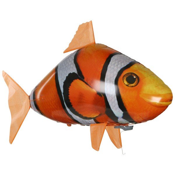Remote Control Flying Shark & Clownfish Balloon Toy - soilcommander