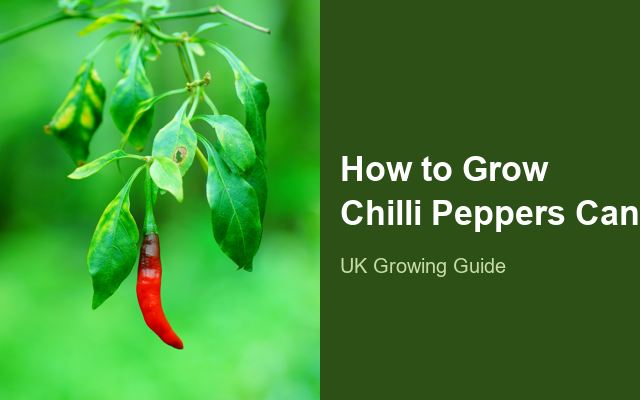 How to Grow Chilli Peppers Canada | Planting & Establishment guide thumbnail
