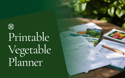 Printable Vegetable Planner guide thumbnail