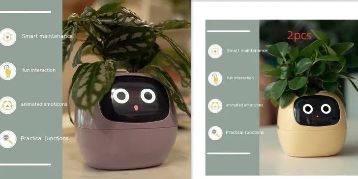 Smart Planter Endless Fun Over 49 Rich Expressions 7 Smart Sensors And AI Chips Make Raising Plants Easy And Fun - soilcommander