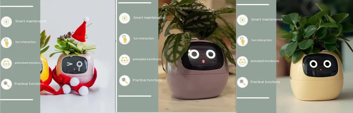 Smart Planter Endless Fun Over 49 Rich Expressions 7 Smart Sensors And AI Chips Make Raising Plants Easy And Fun - soilcommander
