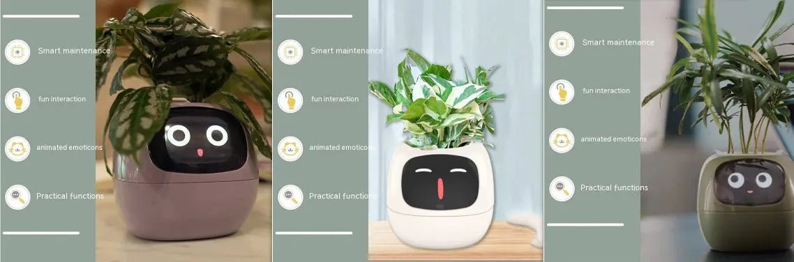 Smart Planter Endless Fun Over 49 Rich Expressions 7 Smart Sensors And AI Chips Make Raising Plants Easy And Fun - soilcommander