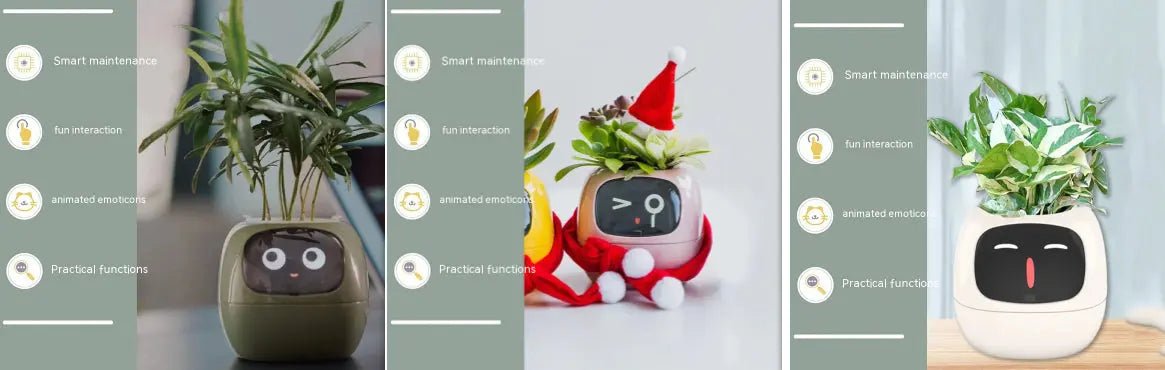 Smart Planter Endless Fun Over 49 Rich Expressions 7 Smart Sensors And AI Chips Make Raising Plants Easy And Fun - soilcommander