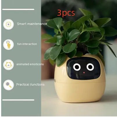 Smart Planter Endless Fun Over 49 Rich Expressions 7 Smart Sensors And AI Chips Make Raising Plants Easy And Fun - soilcommander