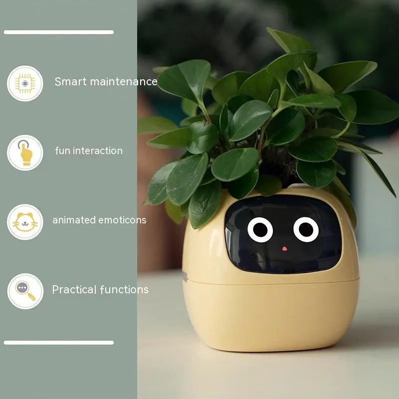 Smart Planter Endless Fun Over 49 Rich Expressions 7 Smart Sensors And AI Chips Make Raising Plants Easy And Fun - soilcommander