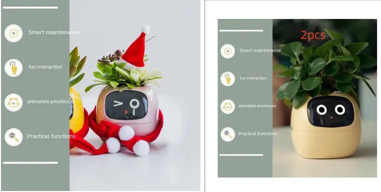 Smart Planter Endless Fun Over 49 Rich Expressions 7 Smart Sensors And AI Chips Make Raising Plants Easy And Fun - soilcommander