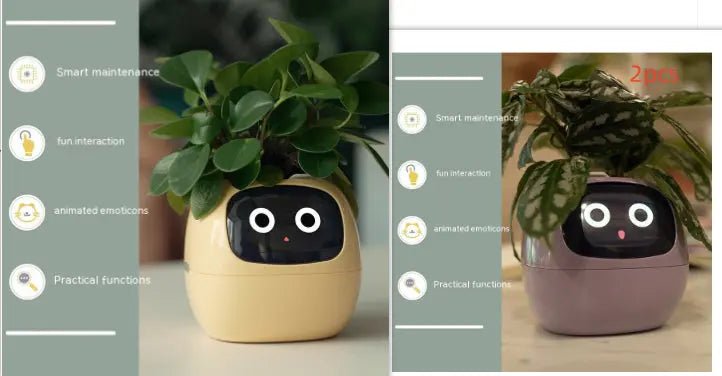 Smart Planter Endless Fun Over 49 Rich Expressions 7 Smart Sensors And AI Chips Make Raising Plants Easy And Fun - soilcommander