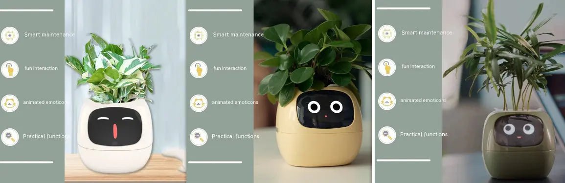 Smart Planter Endless Fun Over 49 Rich Expressions 7 Smart Sensors And AI Chips Make Raising Plants Easy And Fun - soilcommander