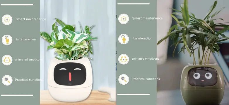 Smart Planter Endless Fun Over 49 Rich Expressions 7 Smart Sensors And AI Chips Make Raising Plants Easy And Fun - soilcommander