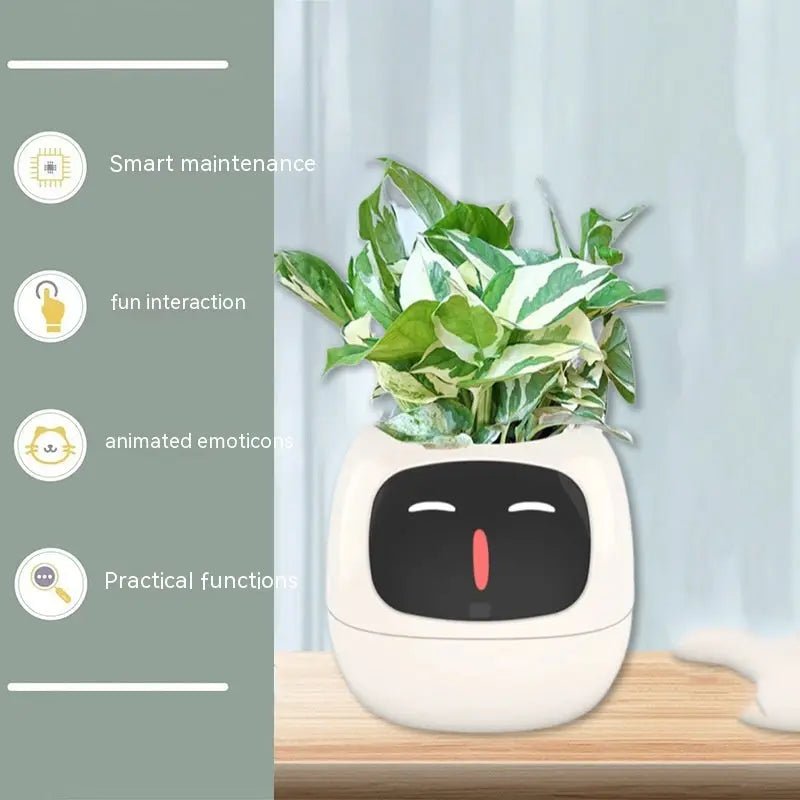 Smart Planter Endless Fun Over 49 Rich Expressions 7 Smart Sensors And AI Chips Make Raising Plants Easy And Fun - soilcommander