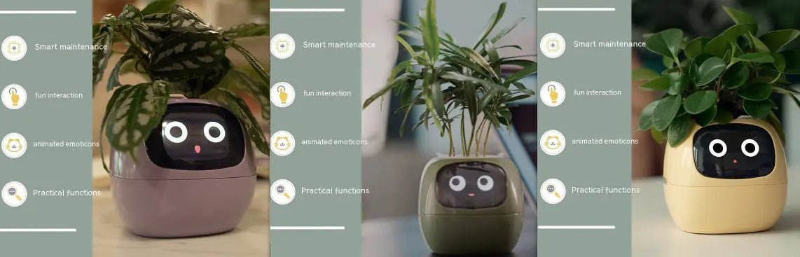 Smart Planter Endless Fun Over 49 Rich Expressions 7 Smart Sensors And AI Chips Make Raising Plants Easy And Fun - soilcommander