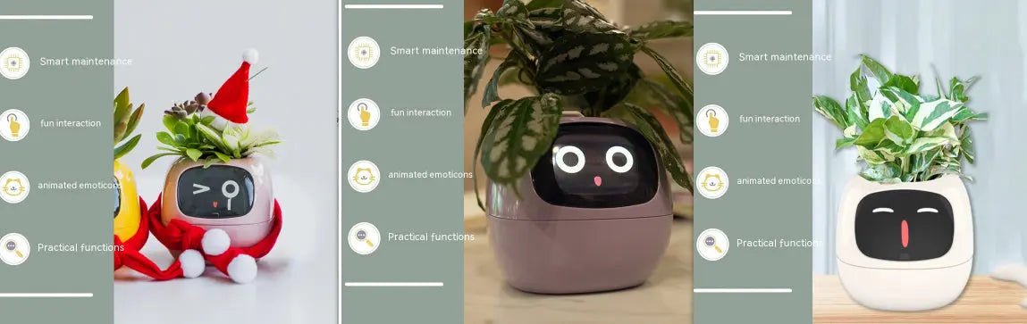 Smart Planter Endless Fun Over 49 Rich Expressions 7 Smart Sensors And AI Chips Make Raising Plants Easy And Fun - soilcommander