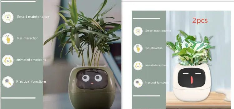Smart Planter Endless Fun Over 49 Rich Expressions 7 Smart Sensors And AI Chips Make Raising Plants Easy And Fun - soilcommander