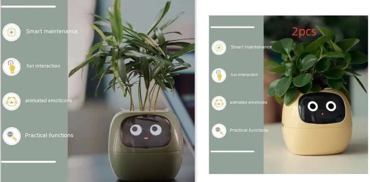 Smart Planter Endless Fun Over 49 Rich Expressions 7 Smart Sensors And AI Chips Make Raising Plants Easy And Fun - soilcommander
