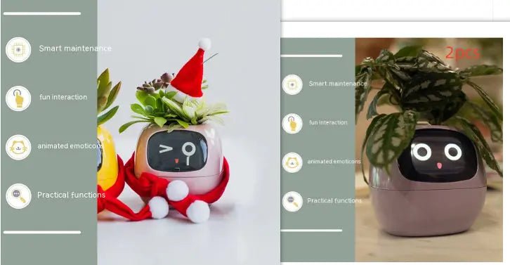 Smart Planter Endless Fun Over 49 Rich Expressions 7 Smart Sensors And AI Chips Make Raising Plants Easy And Fun - soilcommander