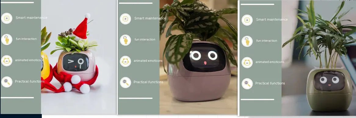 Smart Planter Endless Fun Over 49 Rich Expressions 7 Smart Sensors And AI Chips Make Raising Plants Easy And Fun - soilcommander