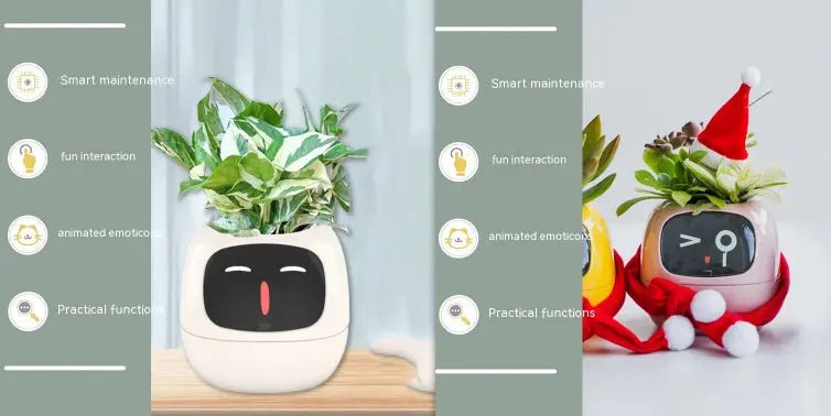 Smart Planter Endless Fun Over 49 Rich Expressions 7 Smart Sensors And AI Chips Make Raising Plants Easy And Fun - soilcommander