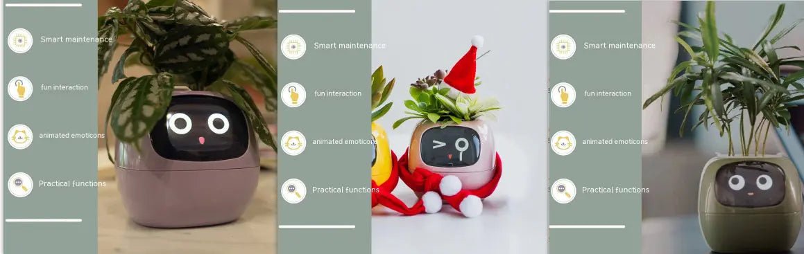 Smart Planter Endless Fun Over 49 Rich Expressions 7 Smart Sensors And AI Chips Make Raising Plants Easy And Fun - soilcommander